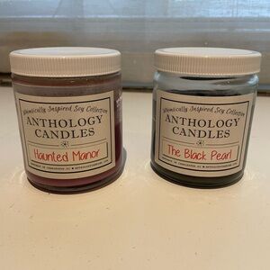 Limited Edition Disney Haunted Manor and The Black Pearl Anothology Candles